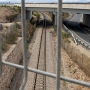 <div align="left"><font size="2"><br />Am westlichem Ortsrand von Manacor kommt die vor einigen Jahren neu gemachte Linie aus Palma an. Im Hintergrund ist die MA-15 (Brücke) zu sehen.<br /><br />Hier noch einige Tips zu weiteren Seiten, die sich mit der Eisenbahn auf Mallorca beschäftigen: <ul><br /><li> <a href="http://www.jhc-software.de/eisenbahnaufmallorca_de/index.html" target="_blank"> Die Seiten von Jens Haipeter zu Eisenbahnen auf Mallorca </a><br /><li><a href="http://jhc-software.de/Bilder/2011/mm_27_2011_kommentiert.pdf" target="_blank"> Ein von Jens treffend kommentierter Artikel des Mallorca-Magazins </a><br /><br /><li> <a href="http://www.trainlink.de/nahverkehr_mallorca.htm" target="_blank">Fotoseite von Sören-K. Berger aus Halstenbek </a><br /><br /><li> <a href="http://www.eisenbahn.andreas-pfau.de/" target="_blank"> Andreas Pfau aus Leipzig betreibt ebenfalls einen Seitenteil mit Motiven von Mallorcas Eisenbahnen.</a><br /><br /><li> <a href="http://web.utanet.at/vefveryy/Mallorca/Mallorca.htm" target="_blank"> Andreas Pfau aus Leipzig betreibt ebenfalls einen Seitenteil mit Motiven von Mallorcas Eisenbahnen.</a><br /><br /><li> <a href="http://www.eisenbahn.andreas-pfau.de/" target="_blank"> Gerhard Schumann aus Wien, Galerie mit Bildern über die Eisenbahn auf der Insel.</a><br /><br /><li> <a href="http://www.consorcidetransports.org/de/web/ctm/inici" target="_blank"> Hier geht es zur Webseite des seit einigen Jahren existierenden Transportverbandes der Inseln  (deutscher Teil)</a><br /><br /><li> <a href="http://www.sfm.cat/index.php?register_vars%5Bidi%5D=4i" target="_blank"><br />Die SFM - Serveis Ferroviaris de Mallorca ist die Bahngesellschaft die die Verkehre Palma - Inca -Enllac - Sa Pobla / Manacor erbringt. (Teilweise deutsch)</a><br /><br /><li> <a href="http://www.trendesoller.com/de/cms.php" target="_blank"><br />Die  Webseite der Eisenbahn nach Sóller, Ferrocarril de Sóller, FCS (deutsch).</a><br /></ul><br /><br />