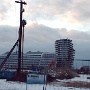 Das Unileverhaus mit seiner markanten Shilouette erblickt man wenn man die Treppe hochkommt.
