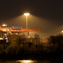 <font size="2"> Köhlbranddeich/Kohlenschiffhafen - auch wenn da schon lange keine Kohlenschiffe mehr anlegen.