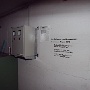 Auch hier Anleitungen an der Wand. Die können dann nicht verlorengehen. 