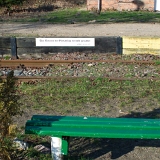 Ein Detail vom Bahnsteig