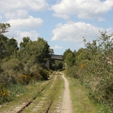 <font size="2"> Weiter Richtung Hauptstraße Ma-4040, die Brücke kommt in Sicht.