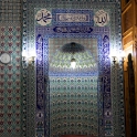 <font size="2.5"> Die Moschee von innen.